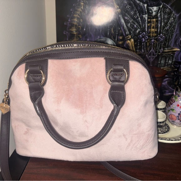 Juicy Couture Pink and Brown Handbag